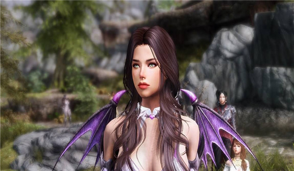 上古卷轴5重制版紫色魅魔服装MOD