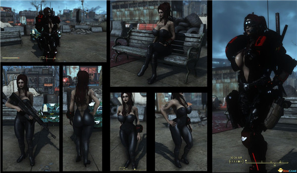 辐射4坐姿持枪站立动作MOD