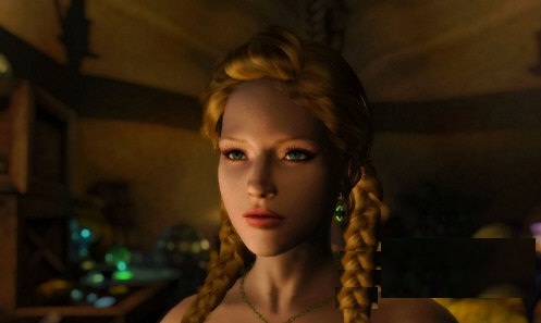 上古卷轴5重制版夏日美女眼睛美化MOD下载 