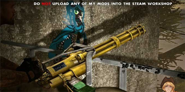 求生之路2黄金加特林MOD