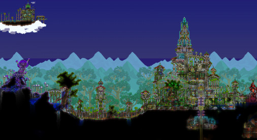 泰拉瑞亚新地区城堡mod