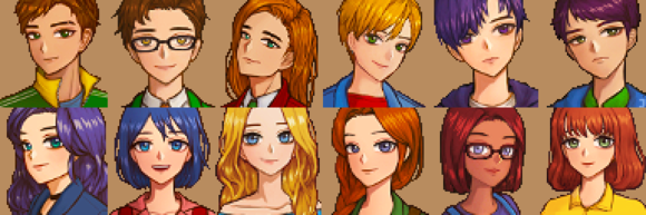 星露谷物语超美人物美化mod