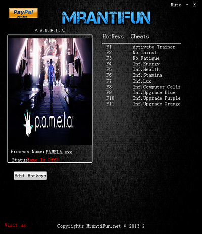 P.A.M.E.L.A.修改器