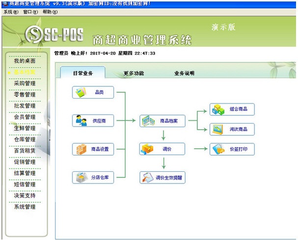 商超商业管理系统