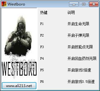 Westboro六项修改器 免费版