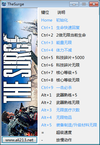 迸发十六项修改器下载