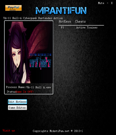 赛博朋克酒保行动修改器