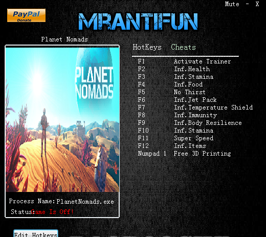 星球流浪者修改器