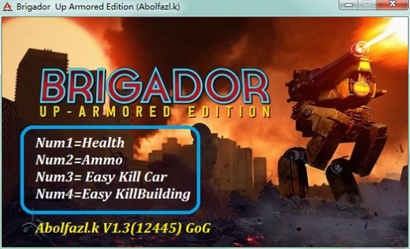 战团装甲版四项修改器 免费版