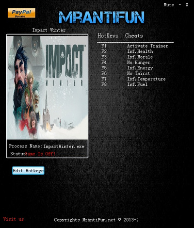 撞击冬季修改器