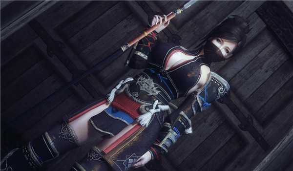 上古卷轴5天刀黑衣女侠神威套装MOD下载 免费版