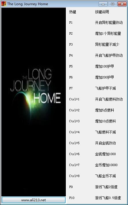 漫漫归家路十八项修改器 免费版