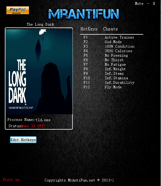 漫漫长夜修改器