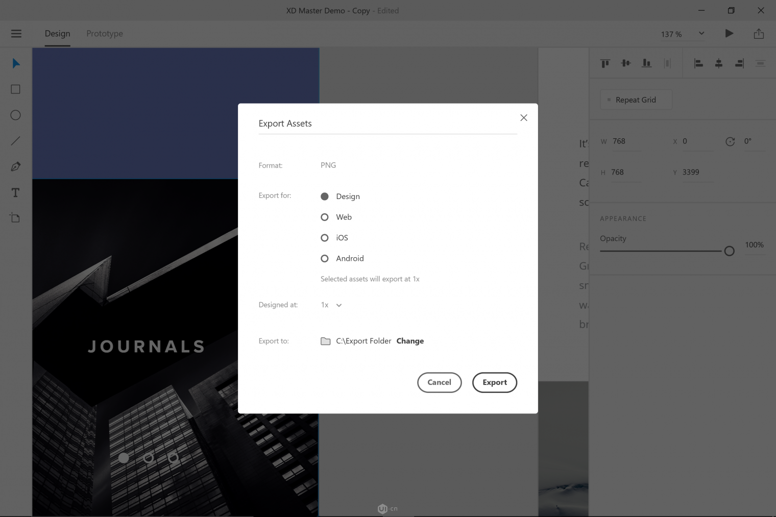 Adobe Experience Design CC