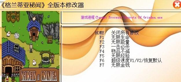 格兰蒂亚秘闻修改器