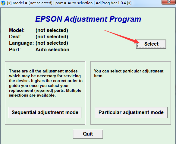 爱普生1500w清零软件|爱普生1500w打印机清