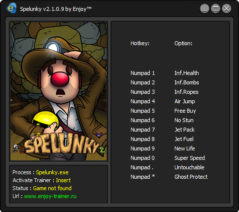 洞穴探险高清重制版十二项修改器