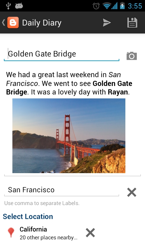 Google Blogger