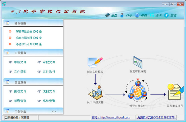 EA网上审批办公软件