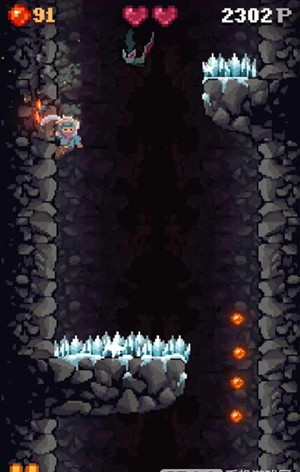 洞穴坠落无限金币版