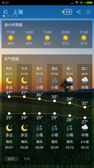 天气王