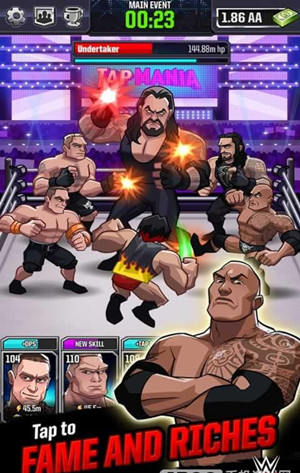 WWE狂热摔跤游戏