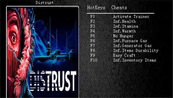 怀疑distrust九项修改器 免费版