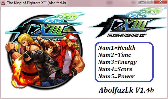 拳皇13五项修改器下载 免费版