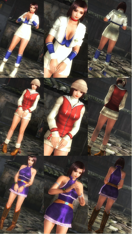 死或生5最后一战虎妈血腥咆哮4爱丽丝套装MOD包