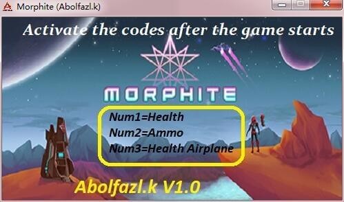 Morphite三项修改器 免费版