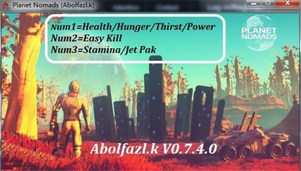 荒野星球三项修改器 免费版