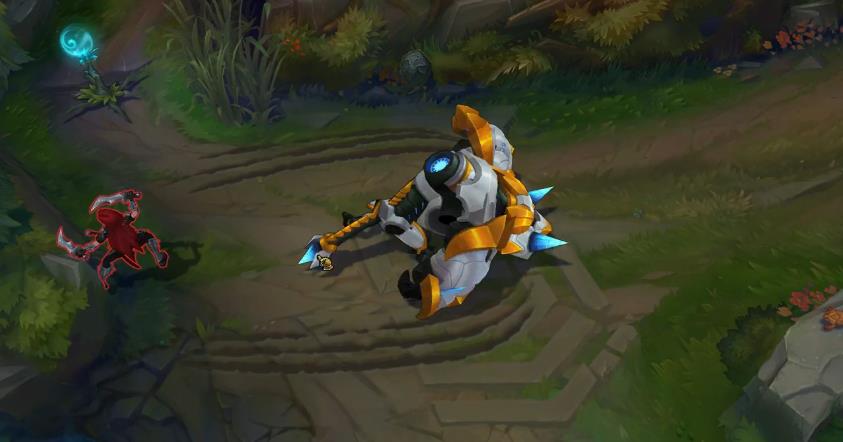 LOL银河魔装机神纳尔皮肤特效展示-起点资讯