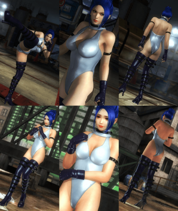 死或生5最后一战街霸BLAIR DAME性感紧身衣长靴MOD