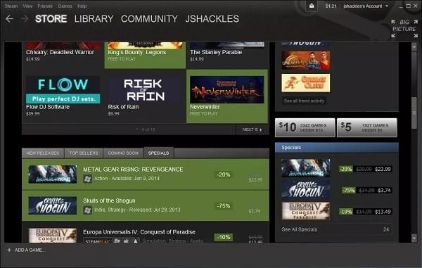 Enhanced Steam