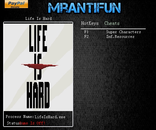 艰难的生活两项修改器