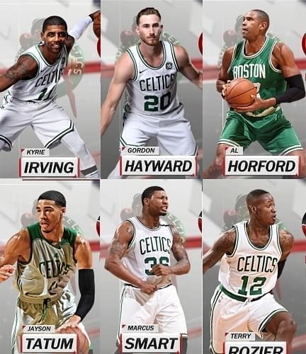 NBA2K18凯尔特人全队球员高清照片补丁