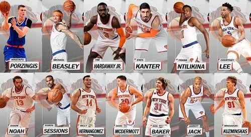 NBA2K18尼克斯全队球员高清照片补丁