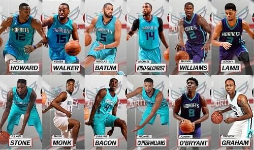NBA2K18黄蜂全队球员高清照片补丁