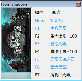 来自暗影七项修改器