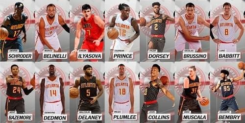 NBA2K18老鹰全队球员高清照片补丁下载