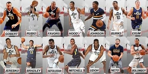 NBA2K18爵士全队球员高清照片补丁是一款同名游戏补丁，本款2k18球员照片补丁为玩家带来了爵士队全员的高清照片，让喜欢该球队的球迷玩家有更好的游戏体验。