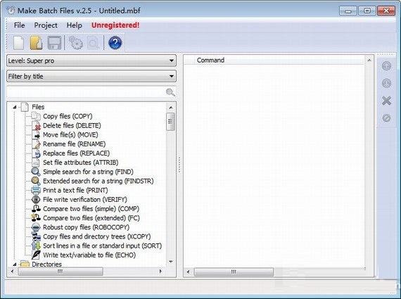 make batch files 