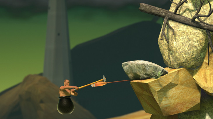 猛男爬山游戏 中文免安装版 怎么用? 猛男爬山