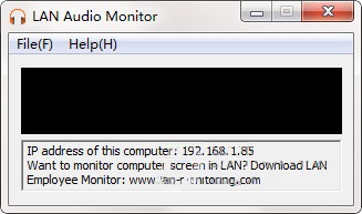 LAN Audio Monitor 