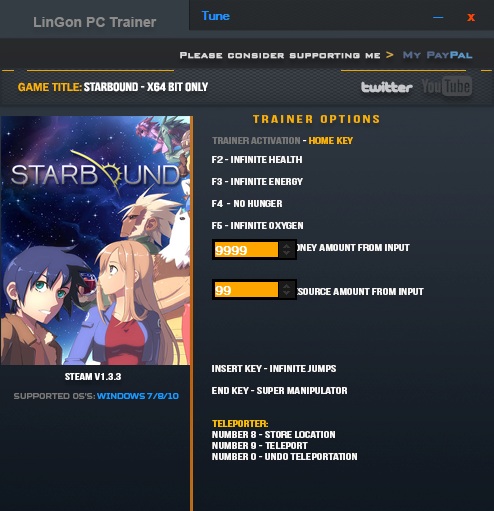 星界边境十项修改器