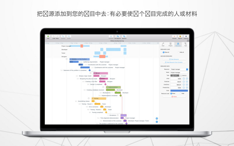 Project Office Mac版 