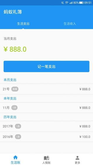 蚂蚁记账app