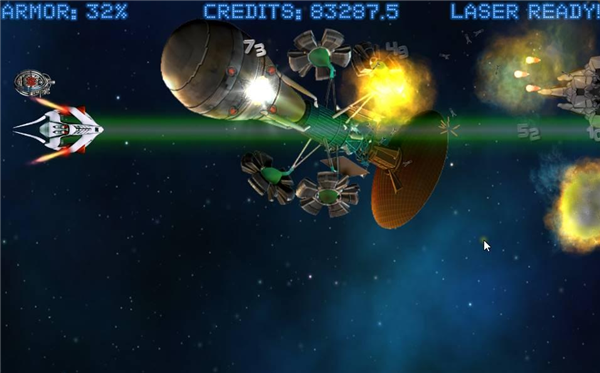 超级太空射击游戏