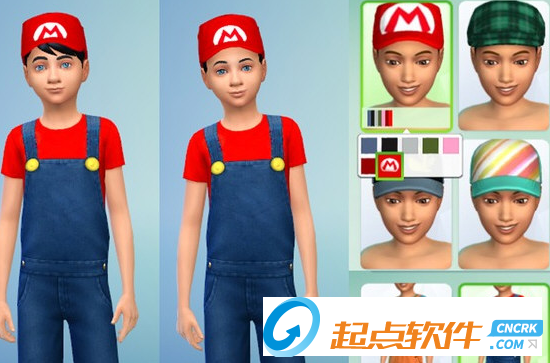 模拟人生4儿童套装MOD