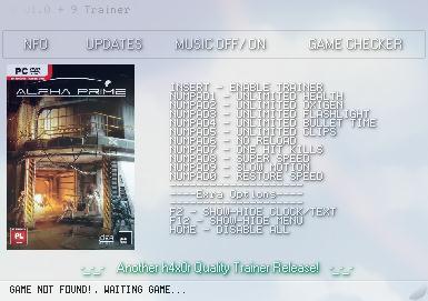 最后生机九项修改器下载 v1.0 h4x0r版